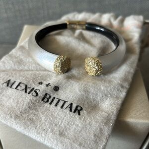 Alexis Bittar lucite bracelet